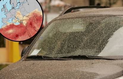 Ne perite aute do srijede: Stiže još kiše s pijeskom iz Sahare