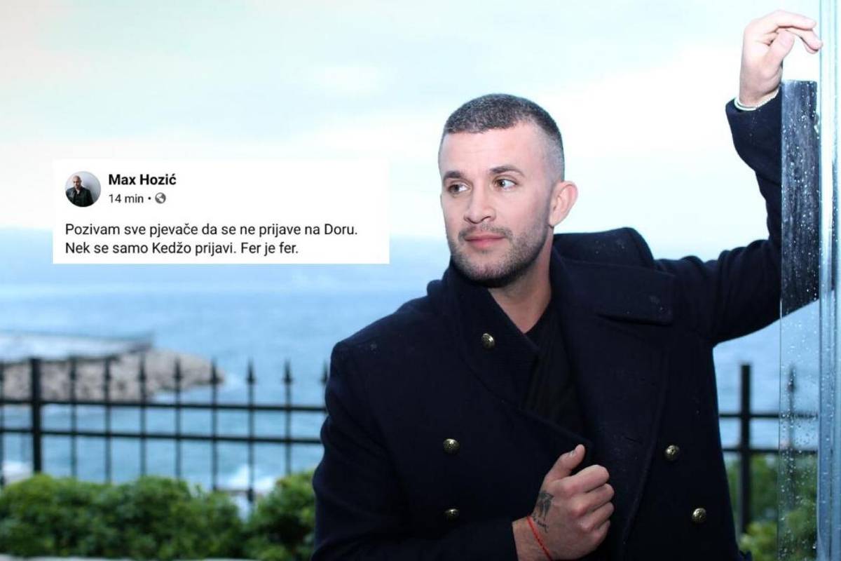 Pokrenuo je 'bojkot' Dore: Sve pjevače molim da se ne prijave