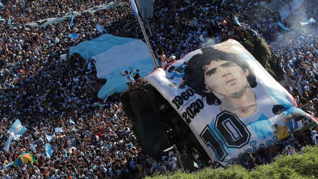 FIFA World Cup Final Qatar 2022 - Fans in Buenos Aires