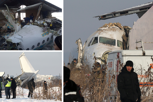 Avion s 98 putnika zabio se u zgradu, najmanje 15 mrtvih