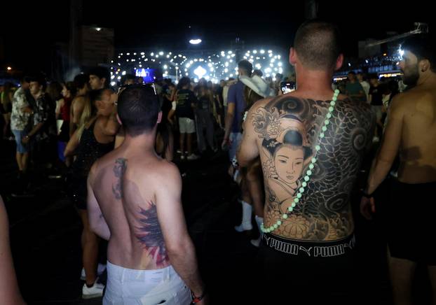 Split: Treca vecer Ultra Europe Festivala - tatto