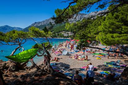 FOTO Brela: Plaža Punta Rata jedan je od simbola Hrvatske