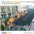 Lažne vijesti u Austriji: Povorka navijača njoj je prosvjed. Milas: Zašto, čemu, što imate od toga?