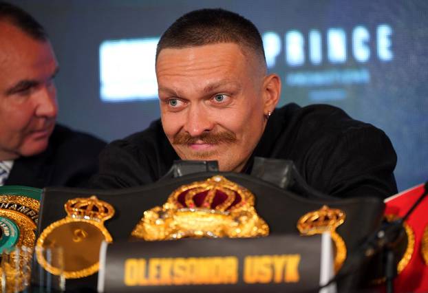 Oleksandr Usyk and Daniel Dubois Press Conference - Hotel Cafe Royal