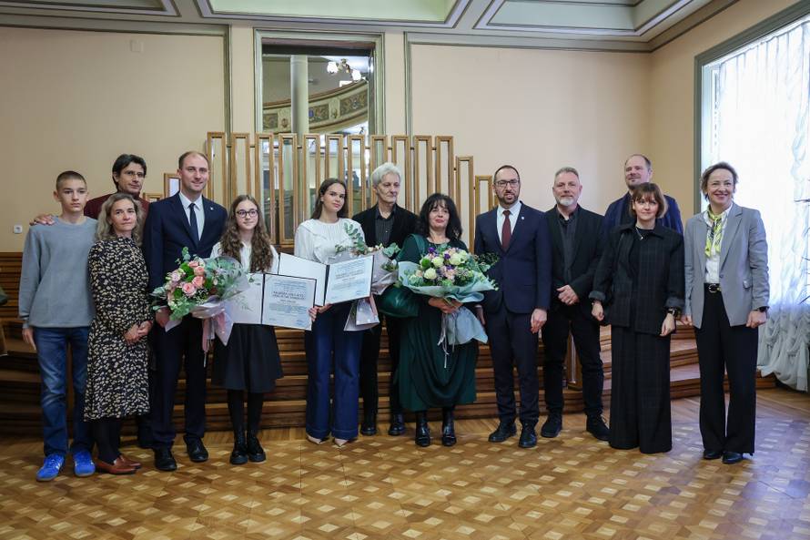 Zagreb: Dodjela nagrade Luka Ritz "Nasilje nije hrabrost" 