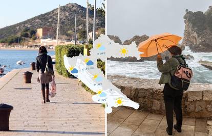 Pripremite kišobrane! Još ujutro uživajte u suncu, a onda velika promjena i vikend pun kiše