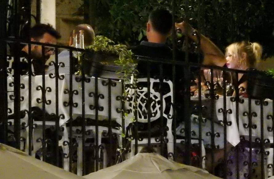 Romantična večera: Danijela i Grašo uživali su u Dubrovniku