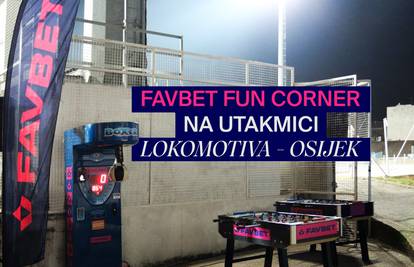Održane Favbet zabavne igre na nogometnoj utakmici NK Lokomotiva i NK Osijek