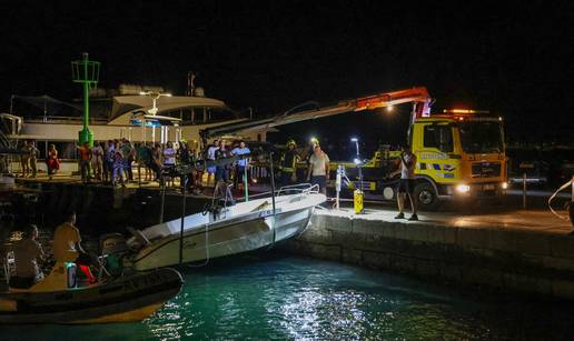 FOTO Drama u Rovinju: Gliser se sudario s brodom, ljudi u moru. Prazan se zabio u obalu rive!