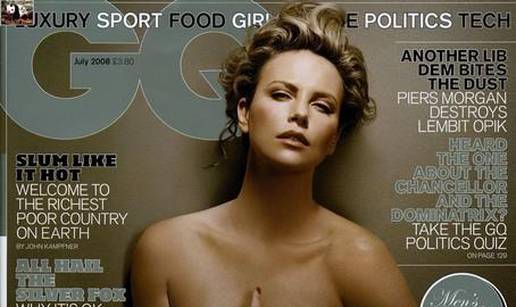 Charlize gola pod plahtom u britanskom izdanju GQ-a