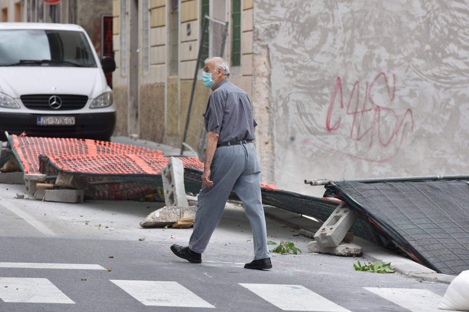 Šibenik: Olujni udari bure noćas dosezali skoro 100 kilometara na sat