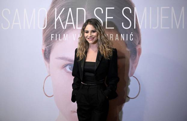 Zagreb: Svečana premijera filma "Samo kad se smijem" redateljice Vanje Juranić u Kinoteci
