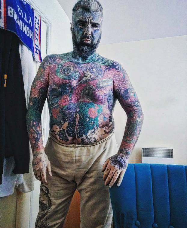 VIDEO: ‘I’m Britain’s most tattooed man – I can't take the bus without having a heated argument with someone trying to take my photo in secret'