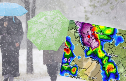 Pogledajte što uskoro dolazi u Hrvatsku! Polar vortex donosi ledeni val. Stiže nam i snijeg