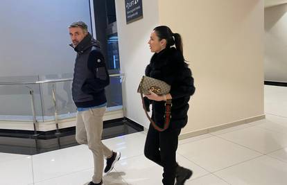 FOTO Bjegunca Zorana Mamića pratila supruga Senka s Gucci torbom i Valentino čizmama