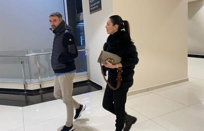 FOTO Bjegunca Zorana Mamića pratila supruga Senka s Gucci torbom i Valentino čizmama