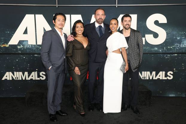 Premiere for the film "Animals" in Los Angeles