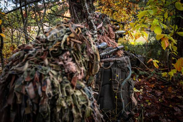 FOTO Pogledajte nove hrvatske snajperiste u akciji. Da prođu 50 metara potreban je jedan sat!
