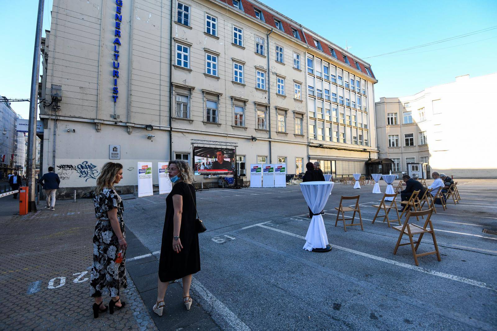 Zagreb: Doček izbornih rezultata u Stranci rada i solidarnosti