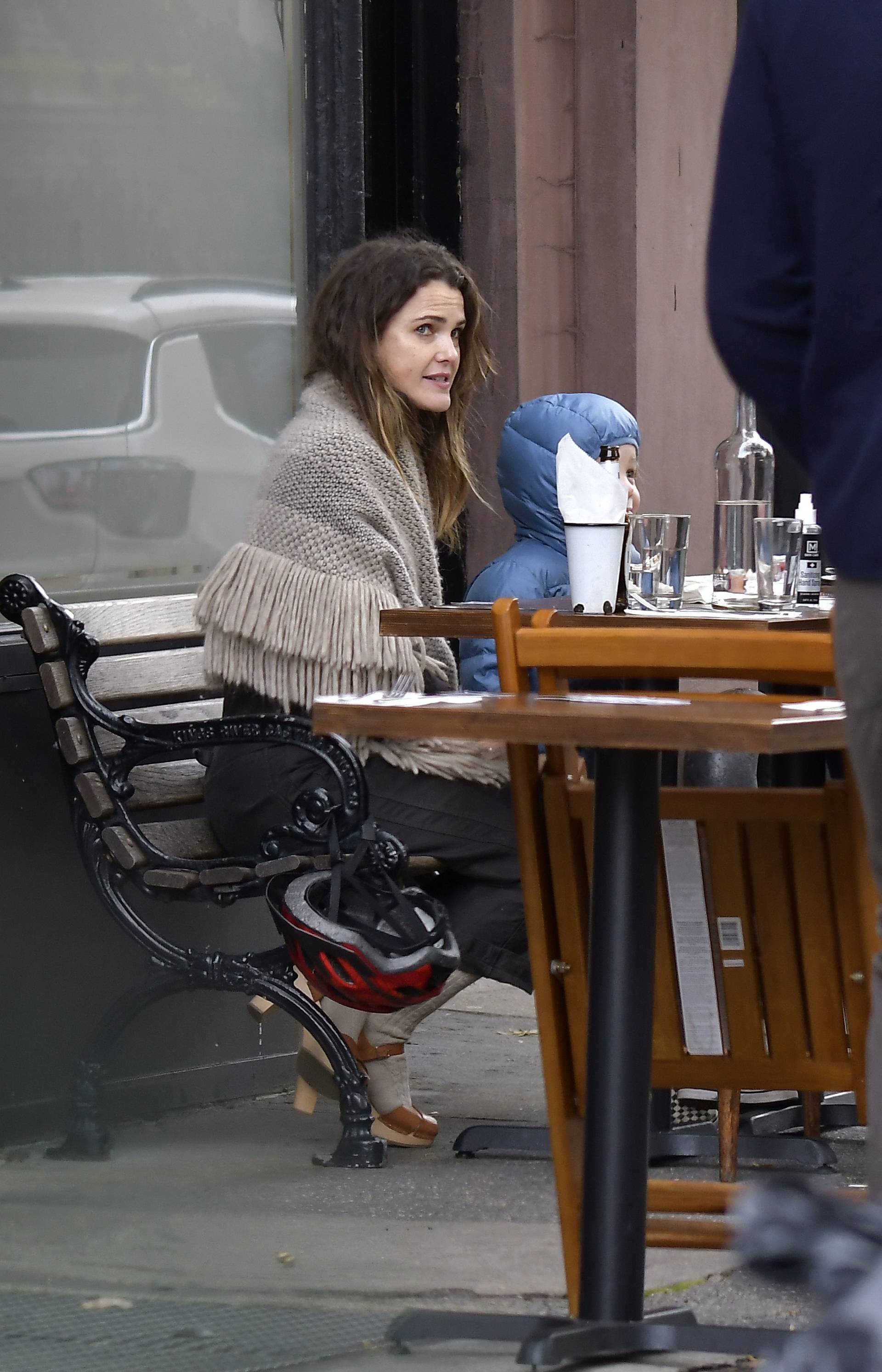 EXCLUSIVE: Keri Russell and Matthew Rhys Head to Brunch in Brooklyn