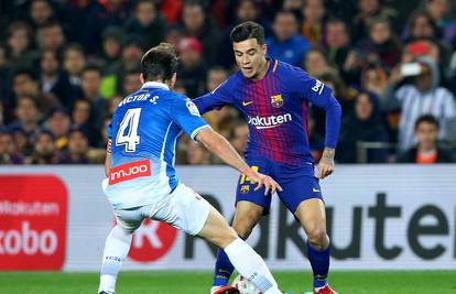 Barca prošla Espanyol u kupu, Coutinho odigrao prve minute