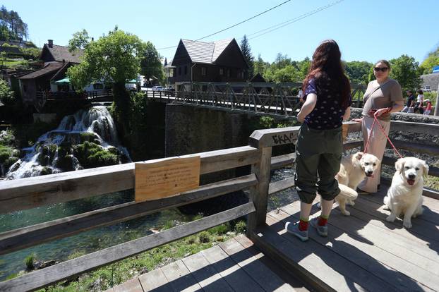 Slunj: Turistička patrola u Rastokama