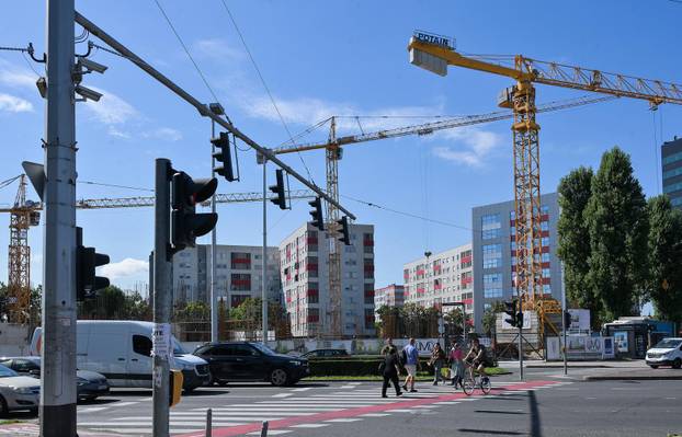 Zagreb: Gradilište VMD towera 