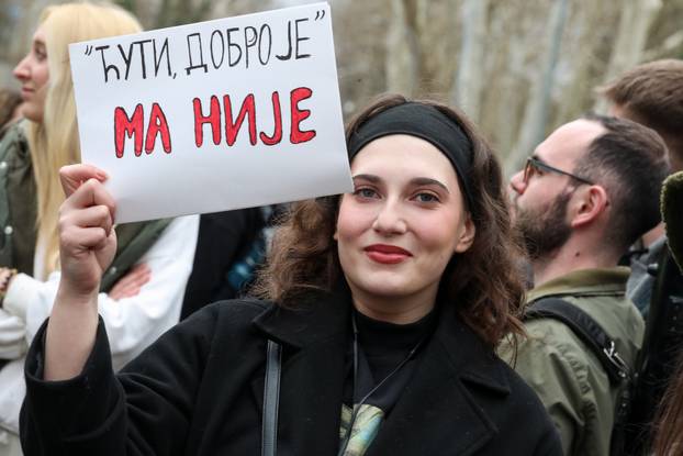 Studenti iz Banja Luke dali podršku kolegama iz Srbije