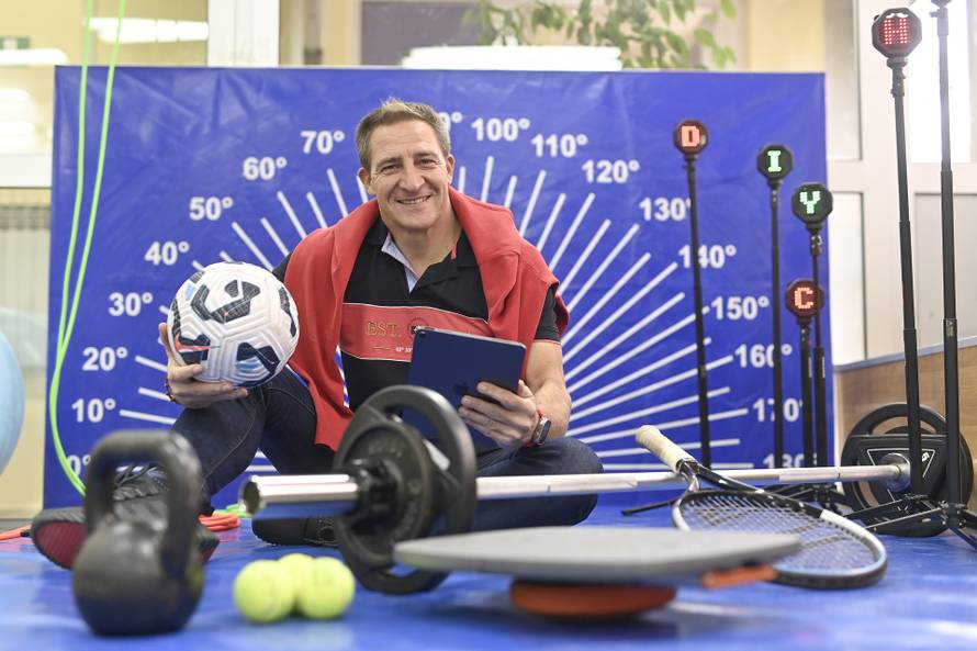 Zagreb: Vlatko Vučetić, profesor i kondicijski trener