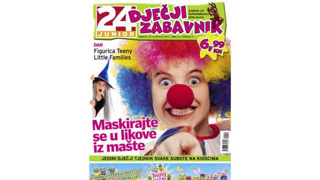 24junior Dječji zabavnik vas ponovno daruje!!