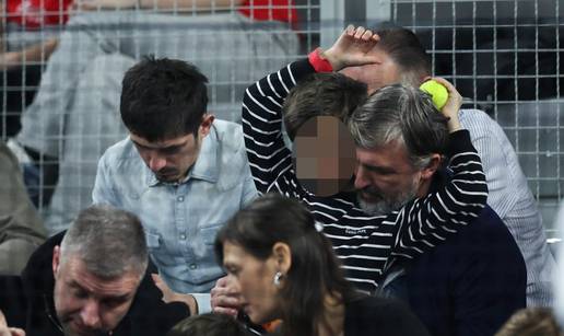 FOTO Goran Ivani&scaron;evi&cacute; poveo sina na teniski me&ccaron;, dje&ccaron;ak u&zcaron;ivao u tatinom zagrljaju