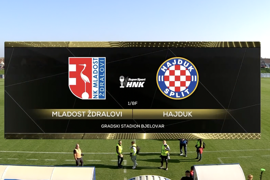 Mladost Ždralovi - Hajduk