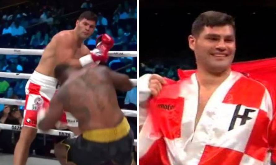 Hrgović izišao u Alijevoj majici i nokautirao Corbina za minutu