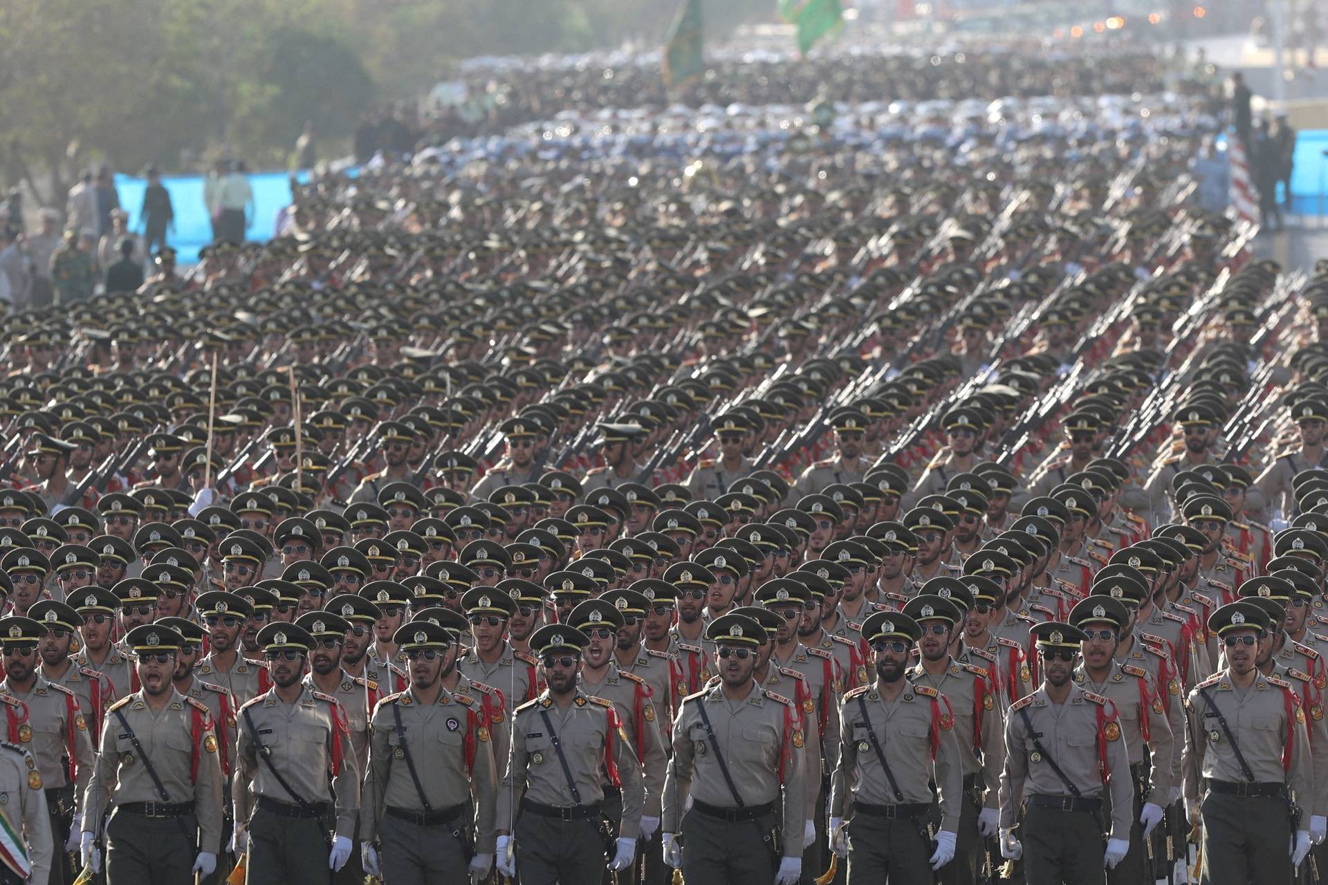 Annual military parade in Tehran