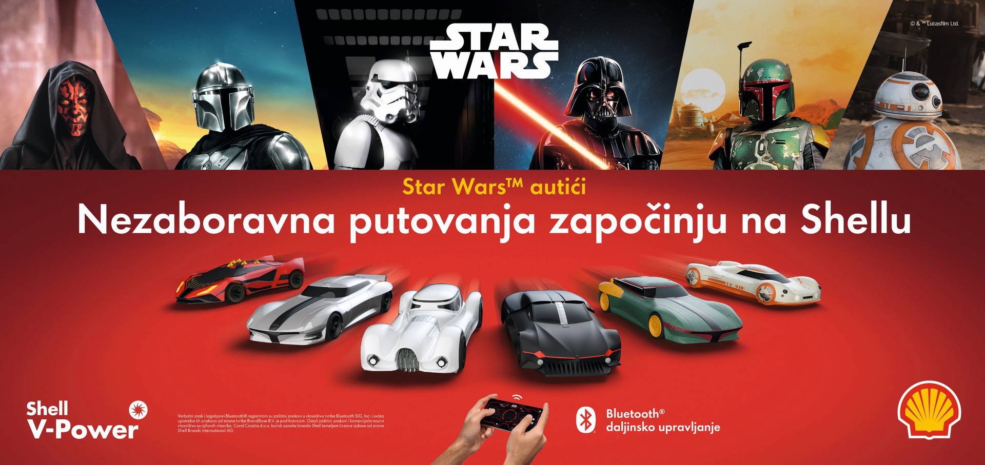 Star Wars Racers kolekcija autića na daljinsko upravljanje - savršen poklon za sve