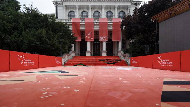 Sarajevo: Crveni tepih spreman za 29. Sarajevo Film Festival