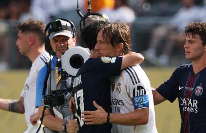 Zvijezda PSG-a izgrlila Modrića: 'On je moj uzor i idol. Hvala mu na svemu što je dao nogometu'