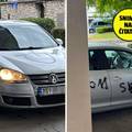 SRAMOTA U LOVRANU Usta&scaron;kim znakovljem i&scaron;arali su auto BG registracija: 'Rugali su mu se'