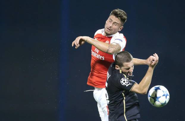 Zagreb: UEFA Liga prvaka, skupina F, 1. kolo, GNK Dinamo - Arsenal FC