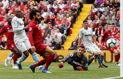 Goropadni Liverpool razbio je West Ham: Salah opet pogodio