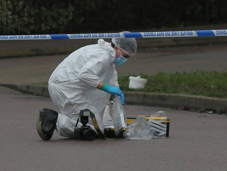 Man arrested on suspicion of murdering two woman and injuring others