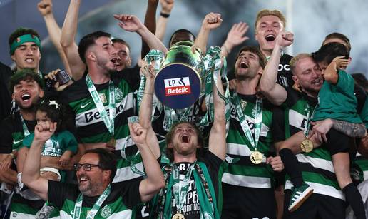 FOTO Lisabon je zelen! Ovako je Sporting proslavio titulu prvaka