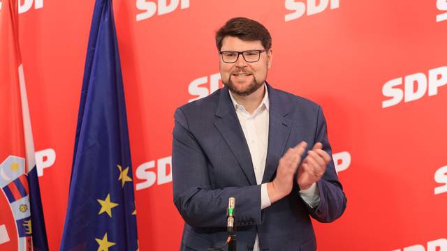Zagreb: Predstavljanje liste SDP-a za Europski parlament u središnjici stranke