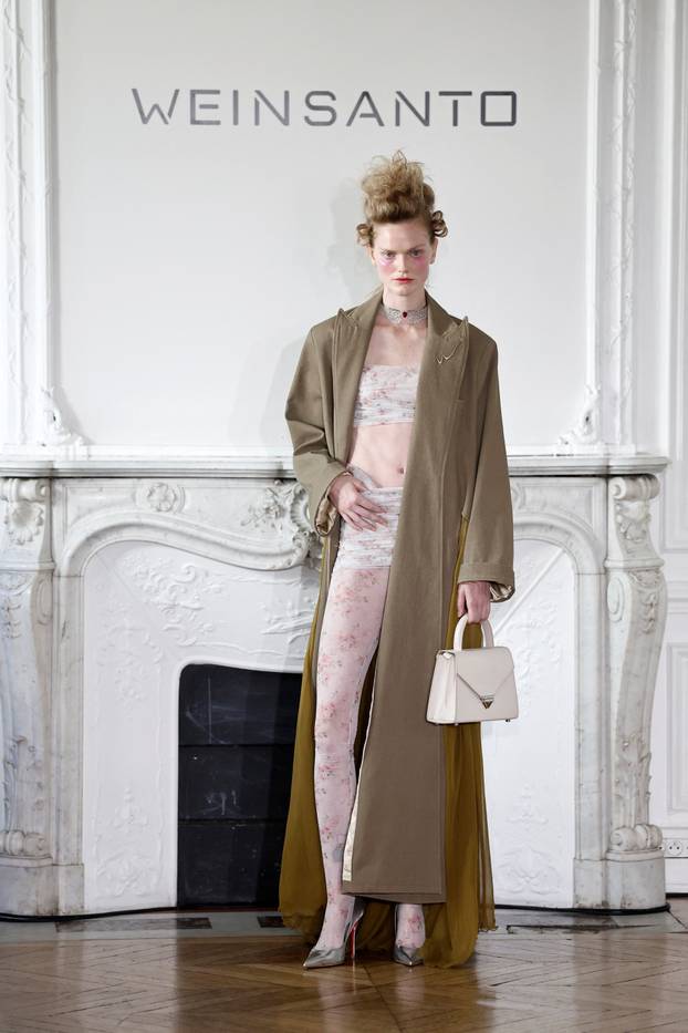 Weinsanto Womenswear Spring/Summer 2026 collection during Paris Fashion Week
