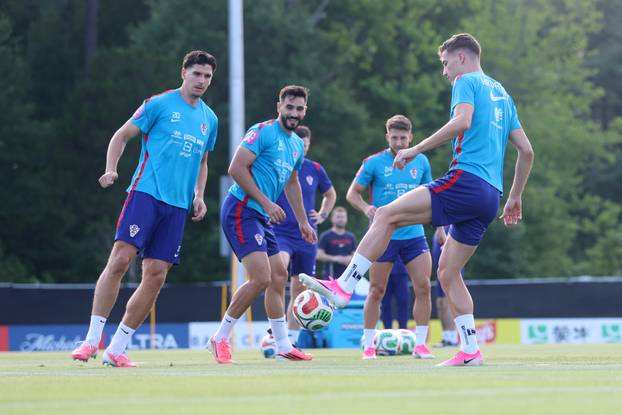 Alexandria: Trening hrvatske nogometne reprezentacije u trening kampu