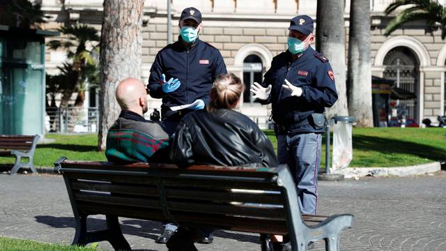 Day two of Italy's nationwide coronavirus lockdown, in Rome