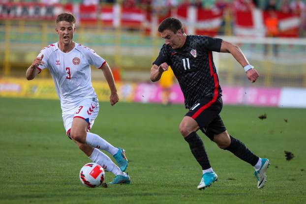 Hrvatska U-21 reprezentacija nadigrala je reprezentaciju Danske s 2:1