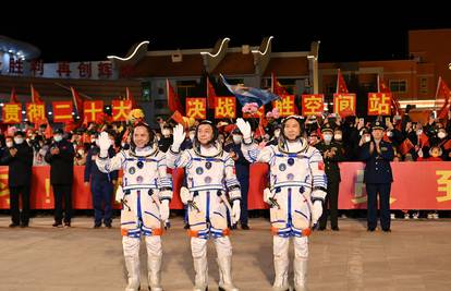Trojica kineskih astronauta stigli su do 'Nebeske palače'