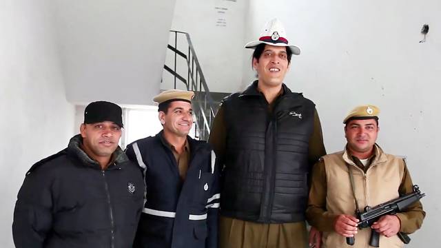 Tallest policeman