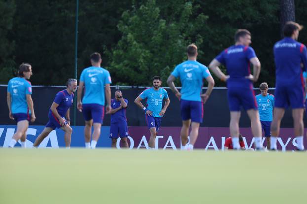 Alexandria: Trening hrvatske nogometne reprezentacije u trening kampu